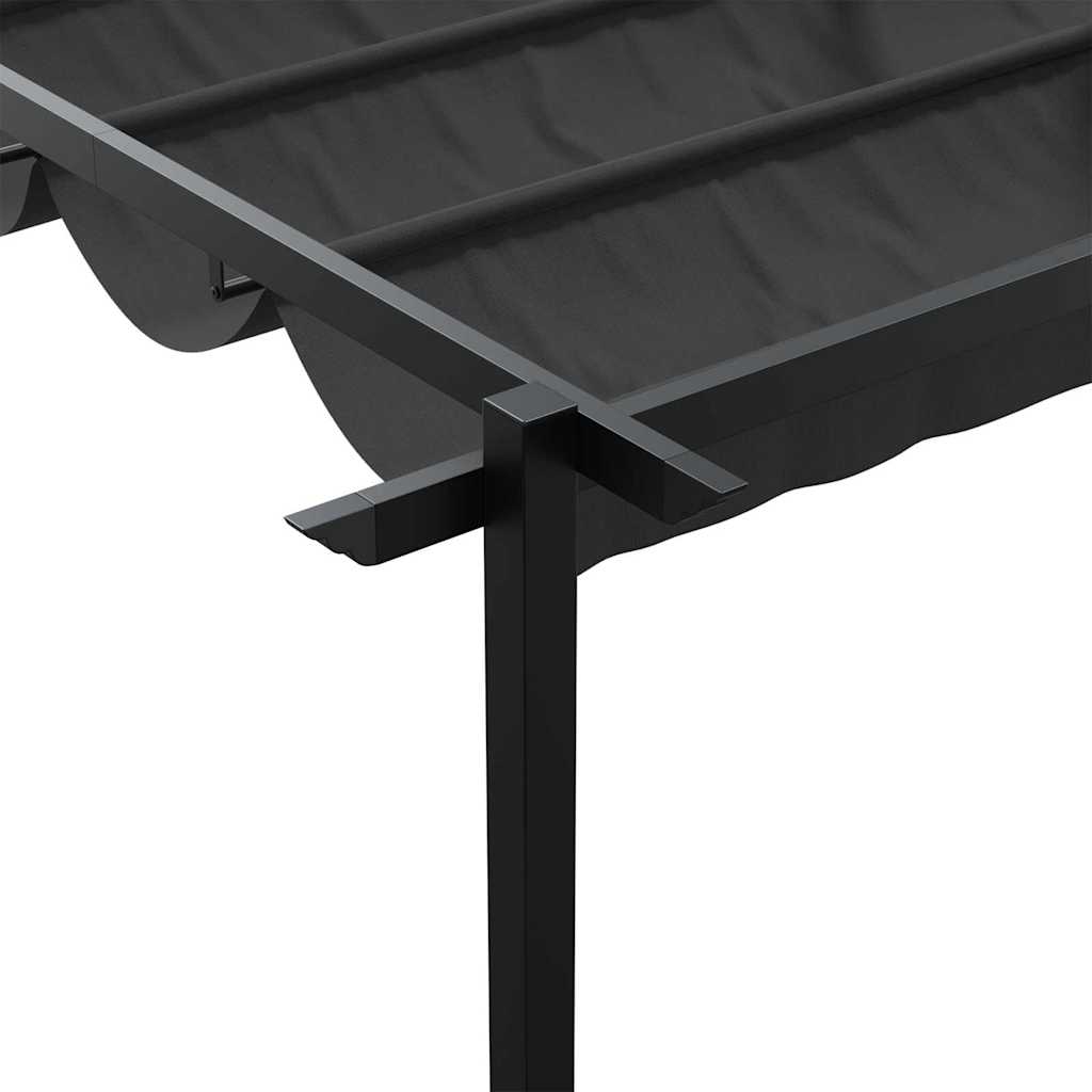 Wall Mounted Gazebo Anthracite Steel