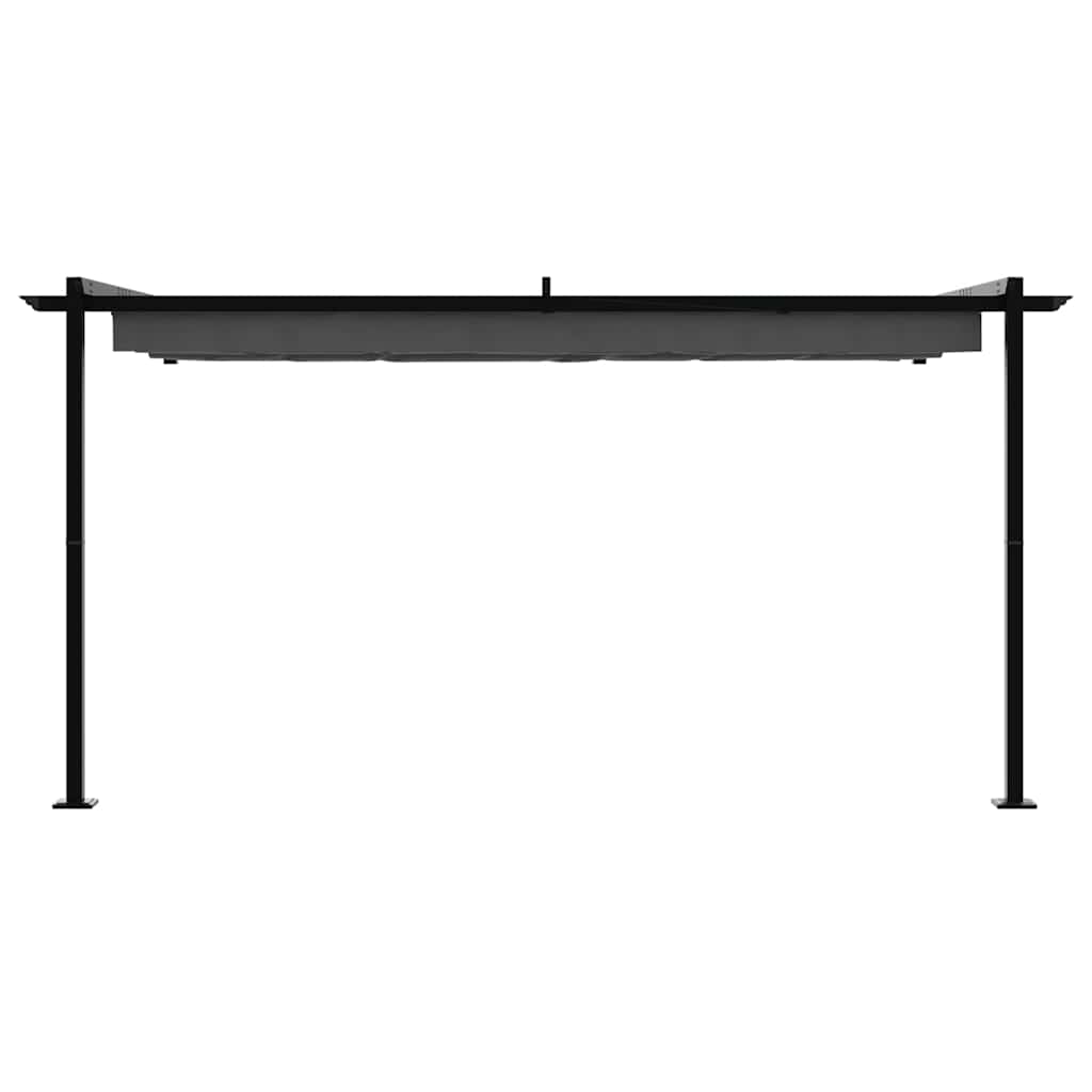 Wall Mounted Gazebo Anthracite Steel