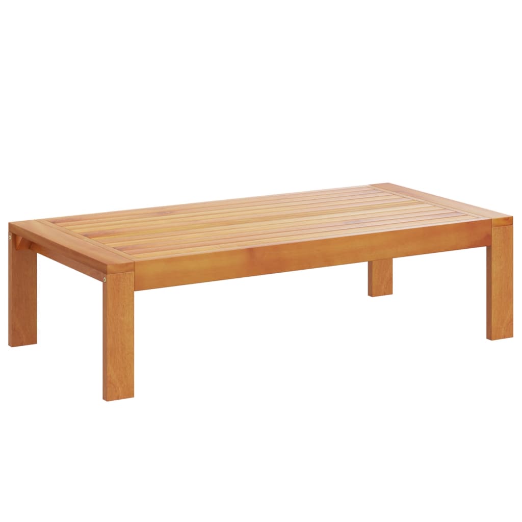 5 Piece Garden Sofa Set with Cushions Solid Wood Acacia