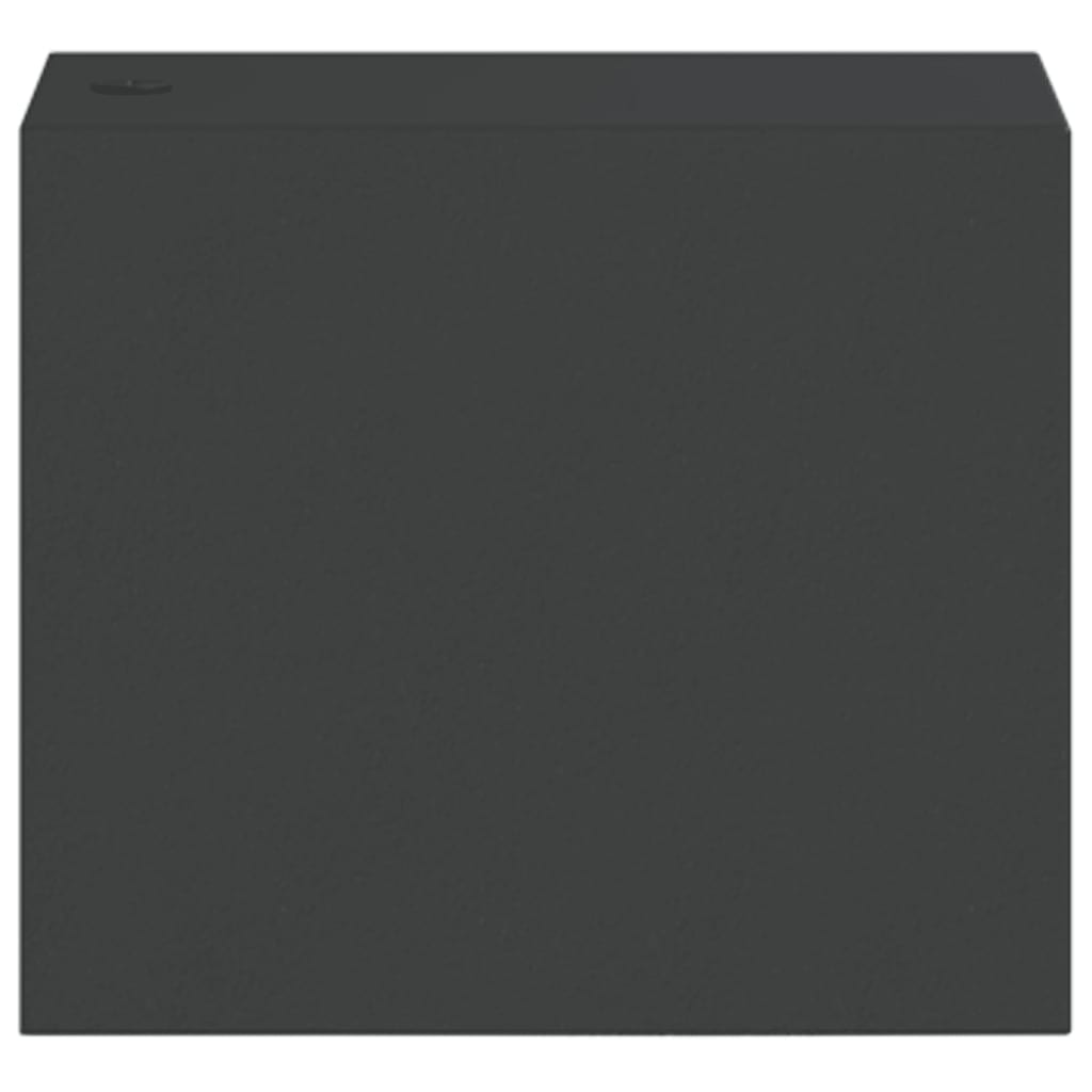 Outdoor Wall Lights 2pcs Black Die-cast Aluminium