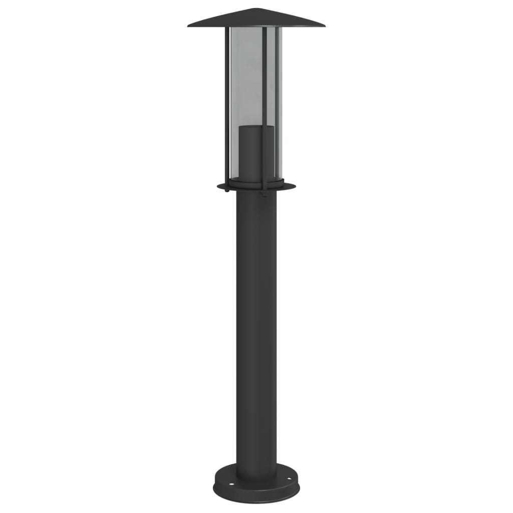Outdoor Floor Lamp Black 60 cm Stainless Steel