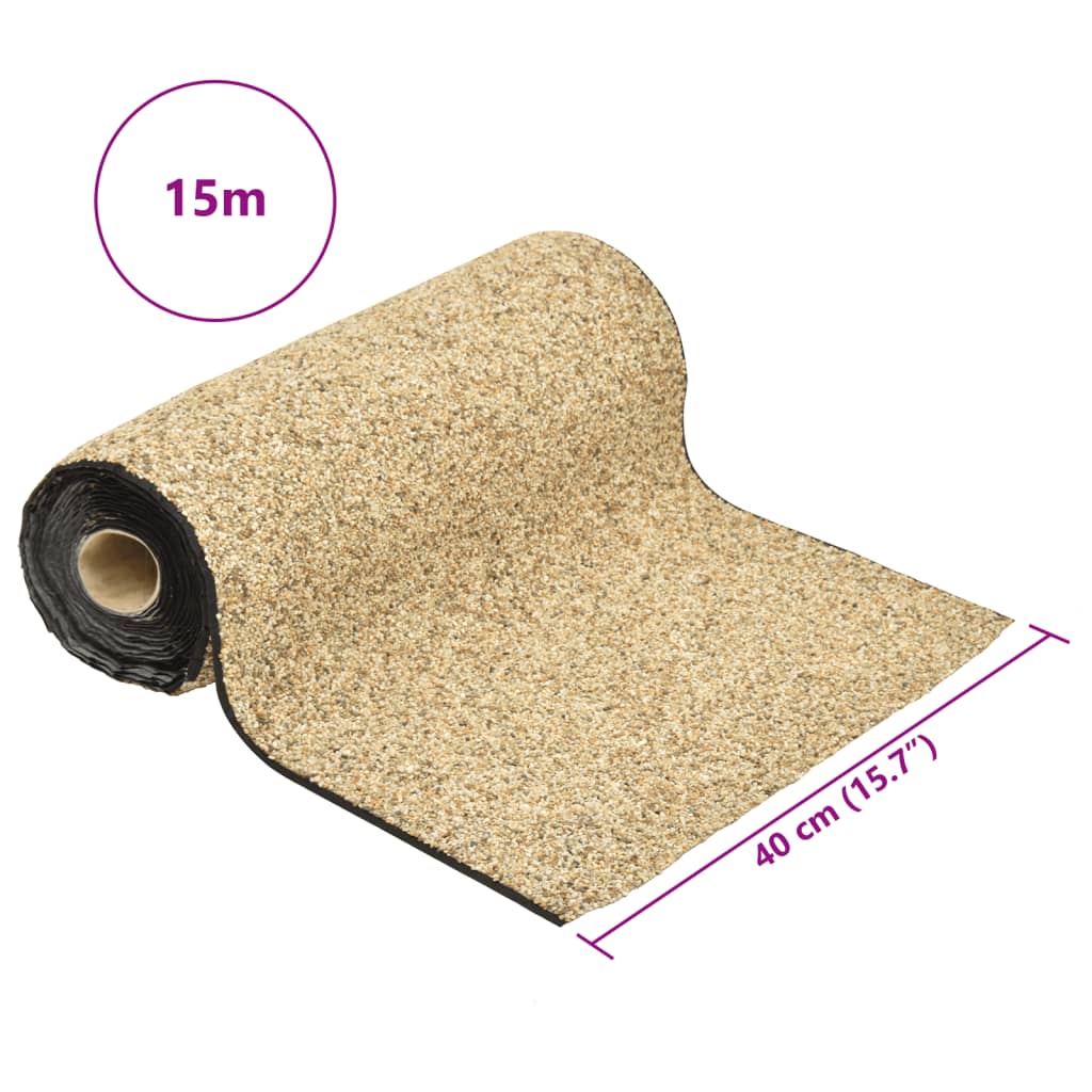 Stone Liner Natural Sand 1500x40 cm