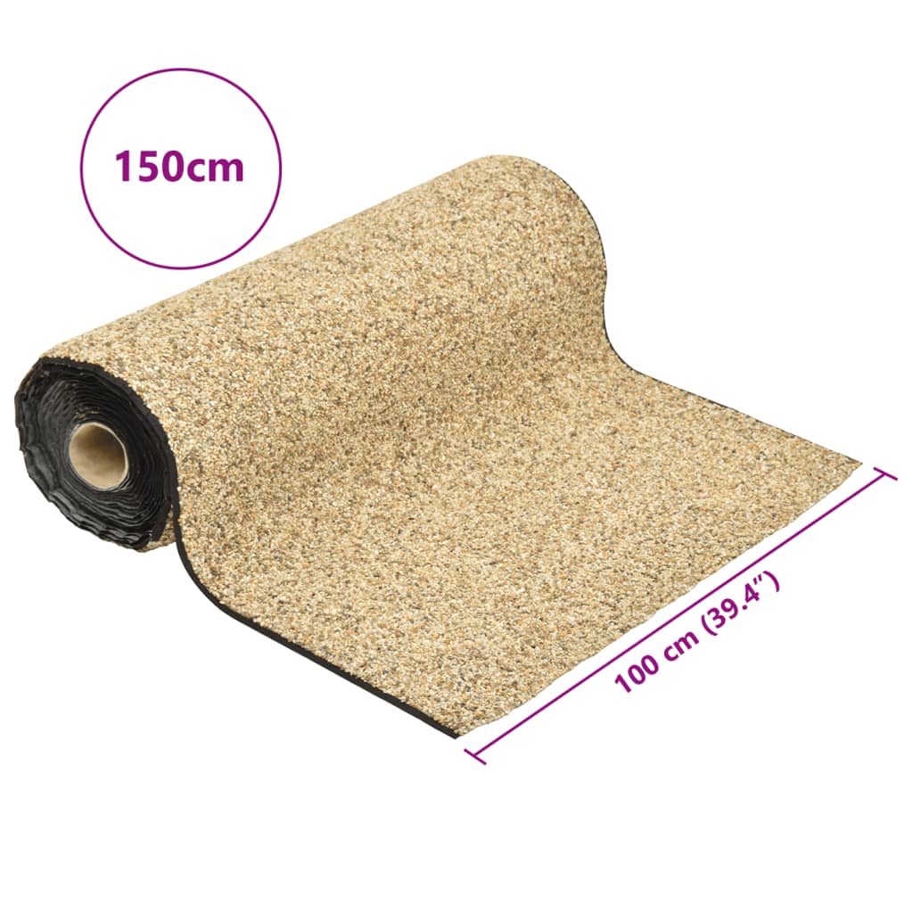 Stone Liner Natural Sand 150x100 cm