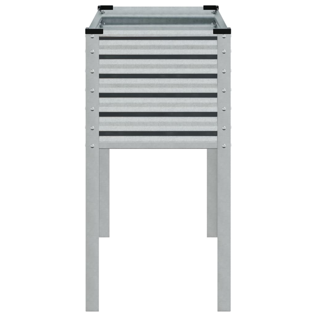 Garden Planter 100x45x90 cm Galvanised Steel