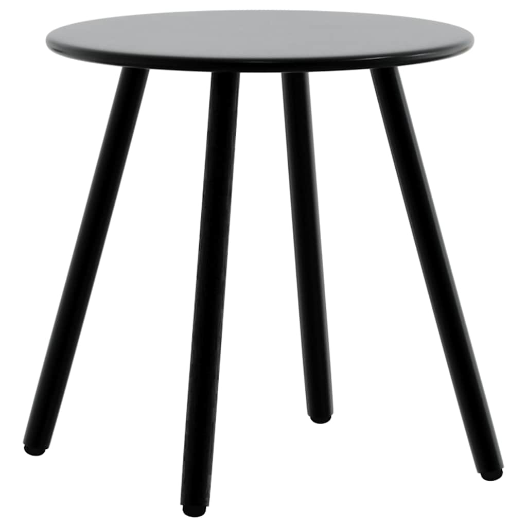 Garden Chair Set 3 pcs Black Poly Rattan