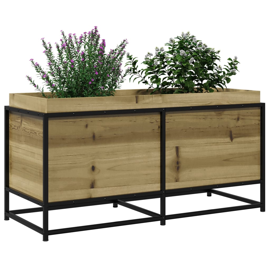 Garden Planter 100x40x50 cm Impregnated Wood Pine