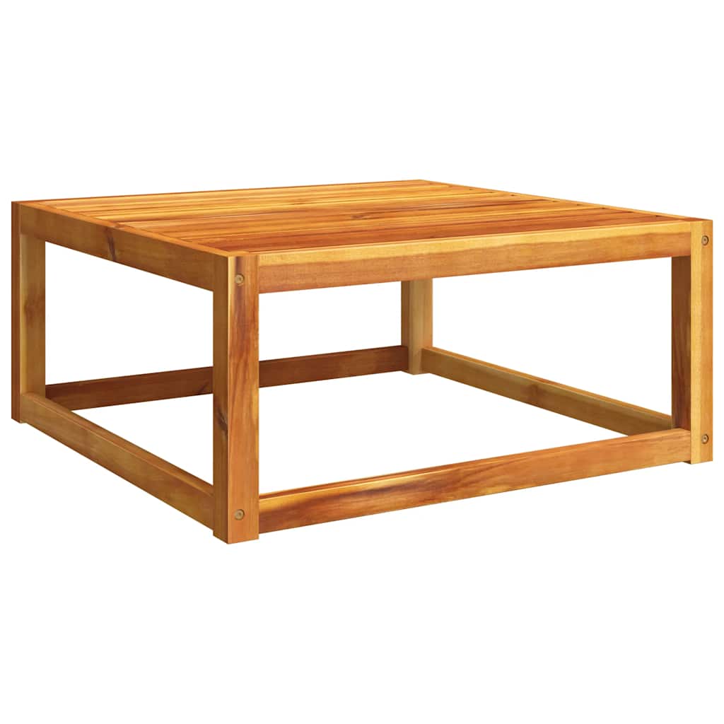 Garden Table 65x65x29 cm Solid Wood Acacia