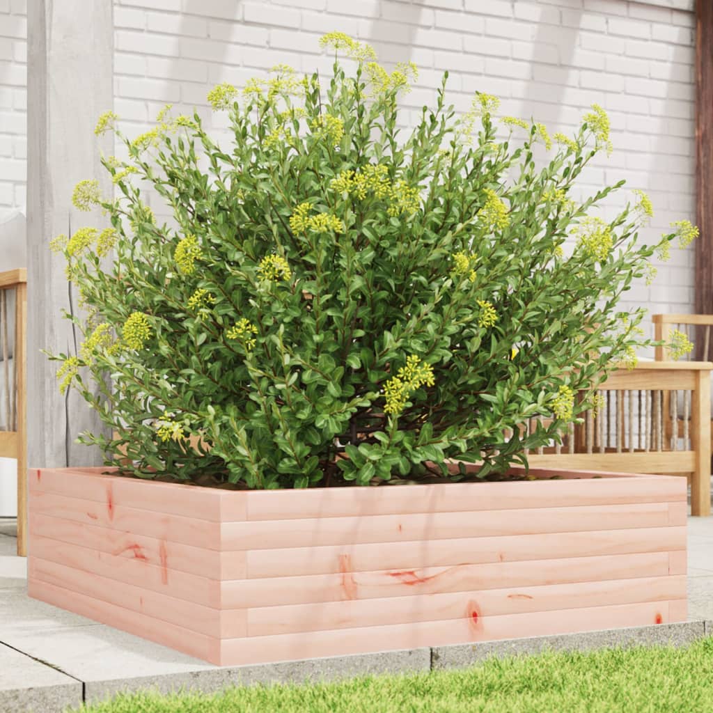 Garden Planter 80x80x23 cm Solid Wood Douglas