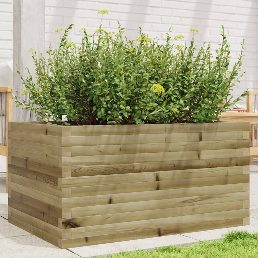 Garden Planter 90x60x45.5 cm Impregnated Wood Pine
