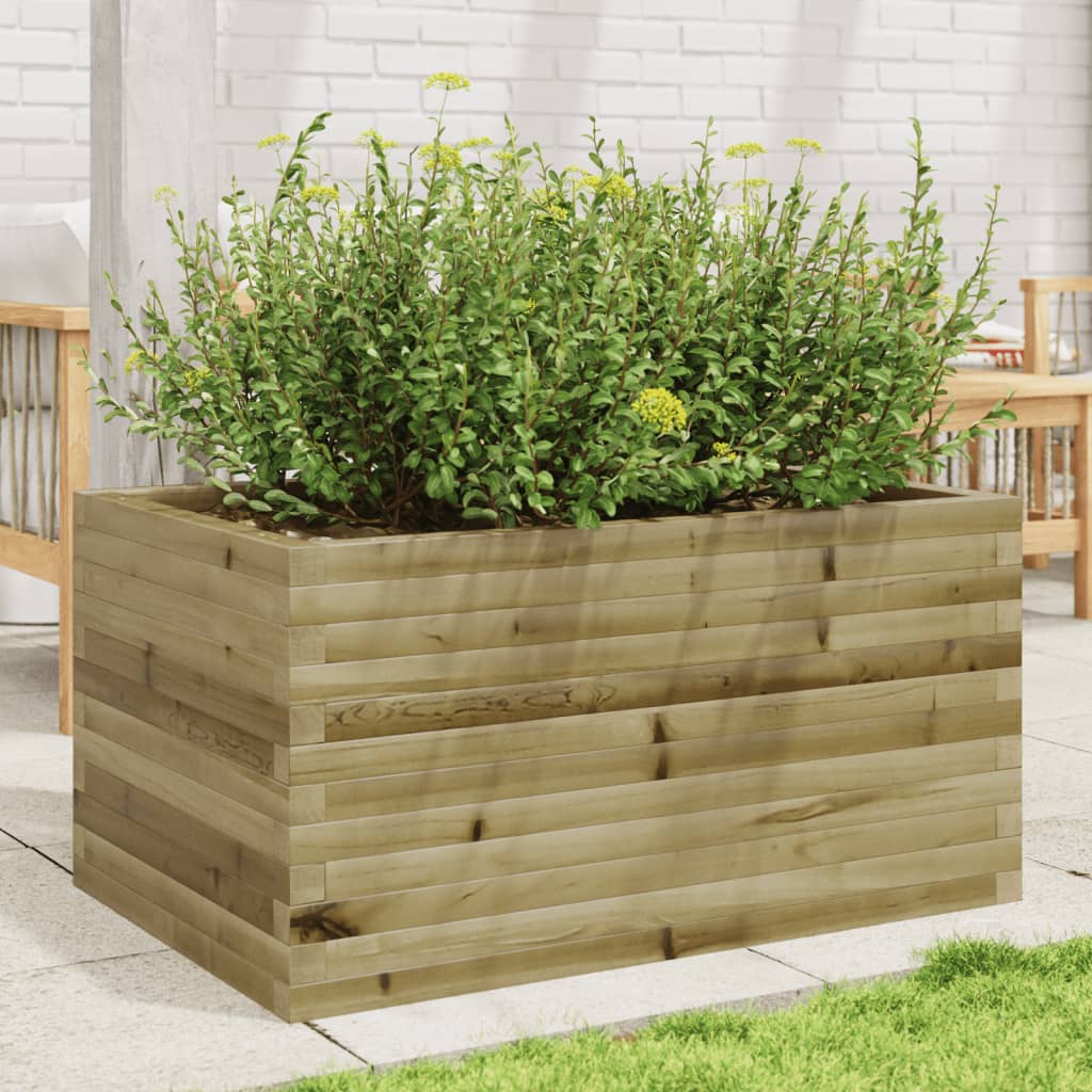 Garden Planter 90x60x45.5 cm Impregnated Wood Pine