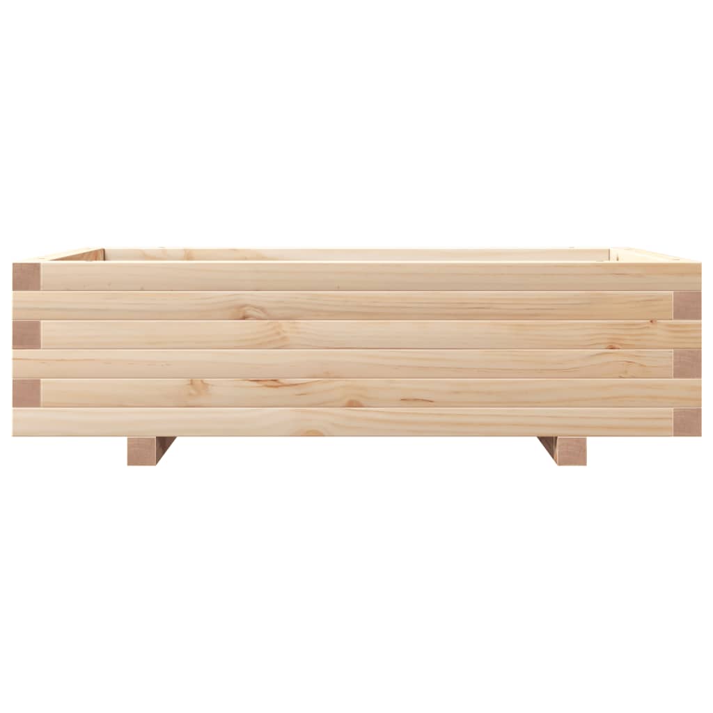 Garden Planter 90x60x26.5 cm Solid Wood Pine