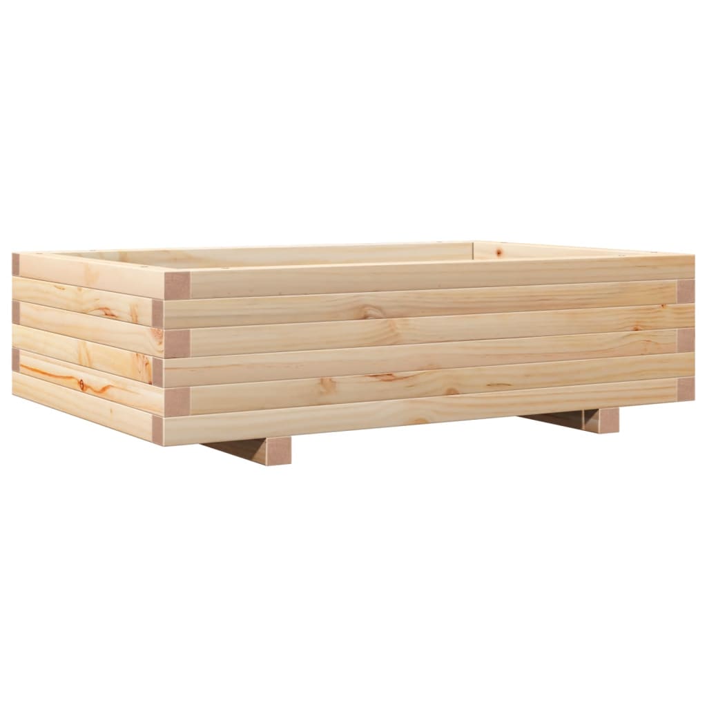Garden Planter 90x60x26.5 cm Solid Wood Pine