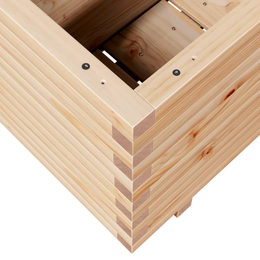 Garden Planter 90x40x49.5 cm Solid Wood Pine