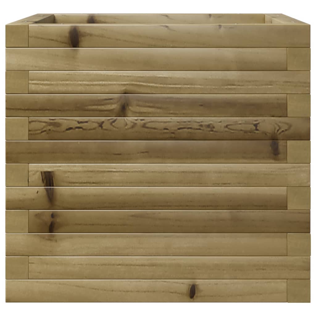 Garden Planter 50x50x46 cm Impregnated Wood Pine