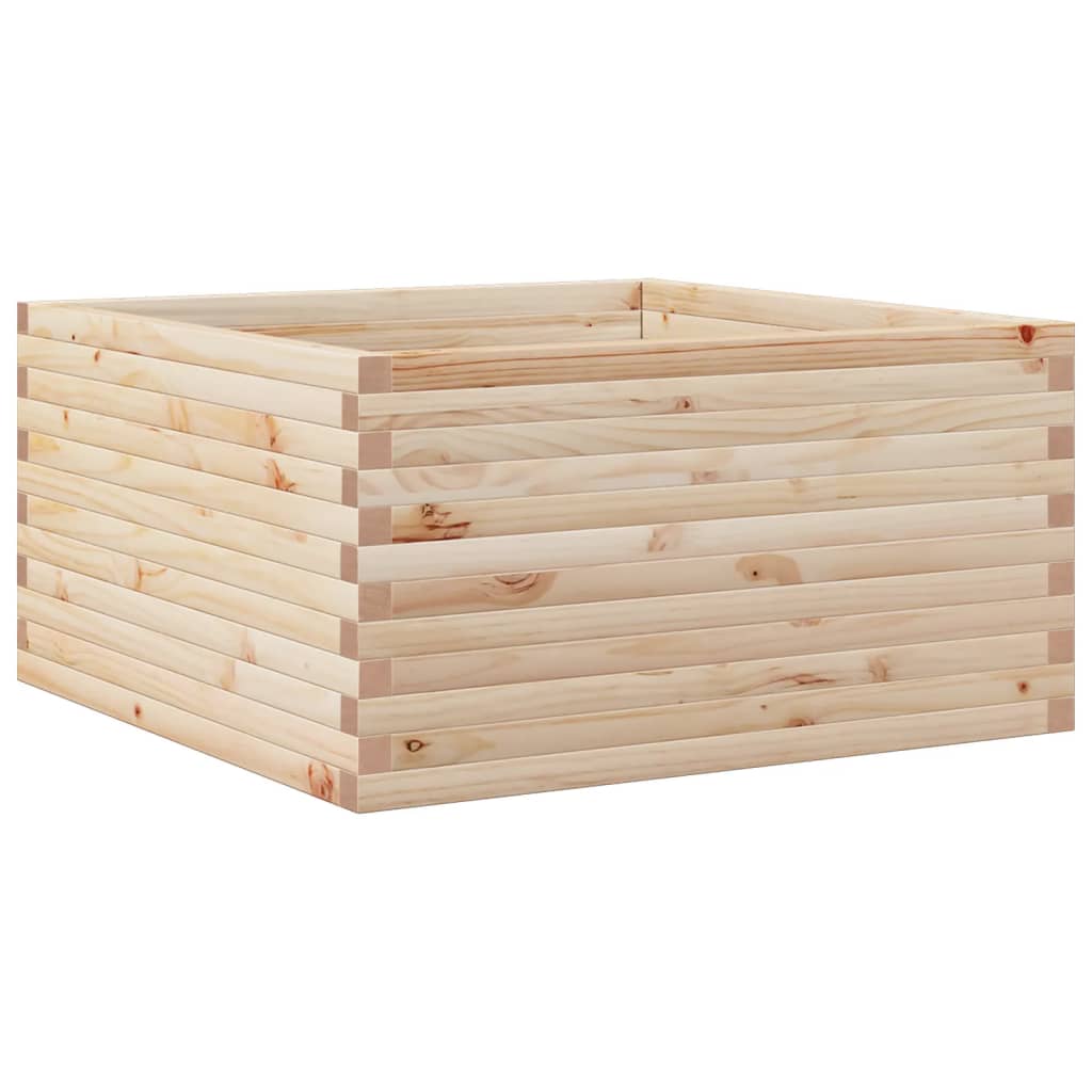 Garden Planter 90x90x46 cm Solid Wood Pine