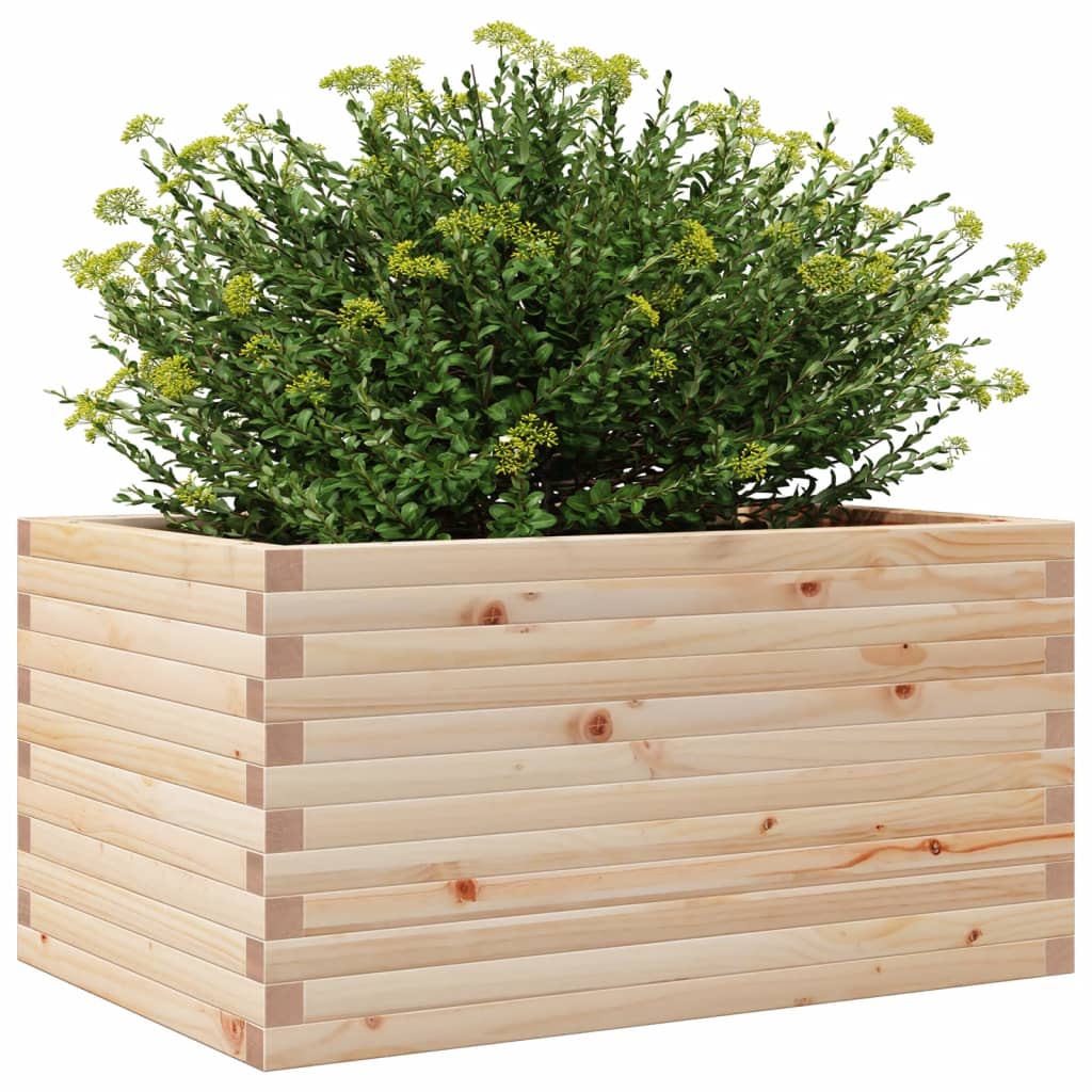 Garden Planter 90x60x46 cm Solid Wood Pine