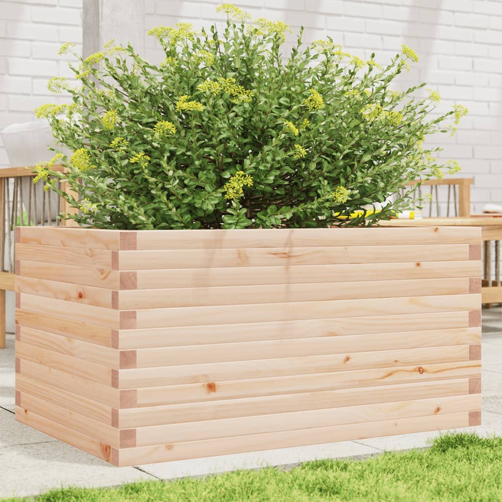 Garden Planter 90x60x46 cm Solid Wood Pine