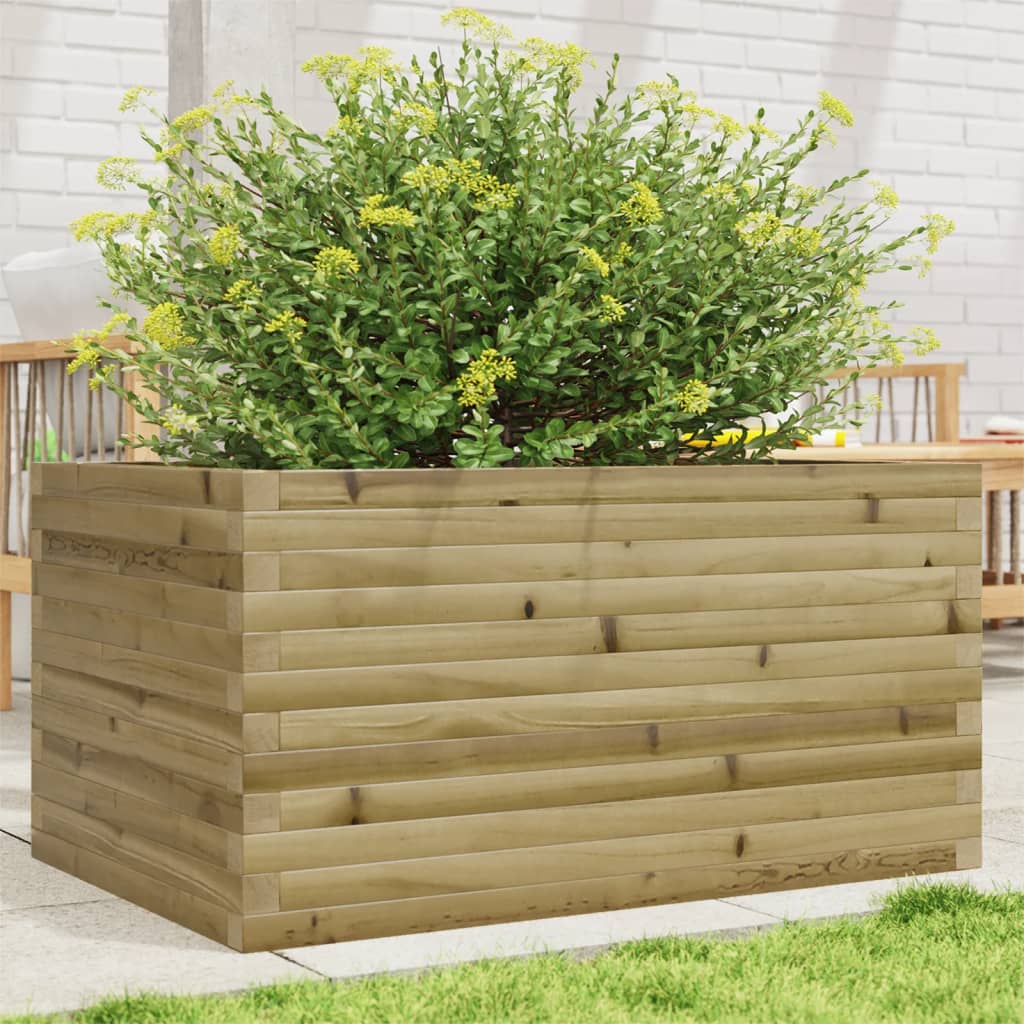 Garden Planter 90x60x46 cm Impregnated Wood Pine