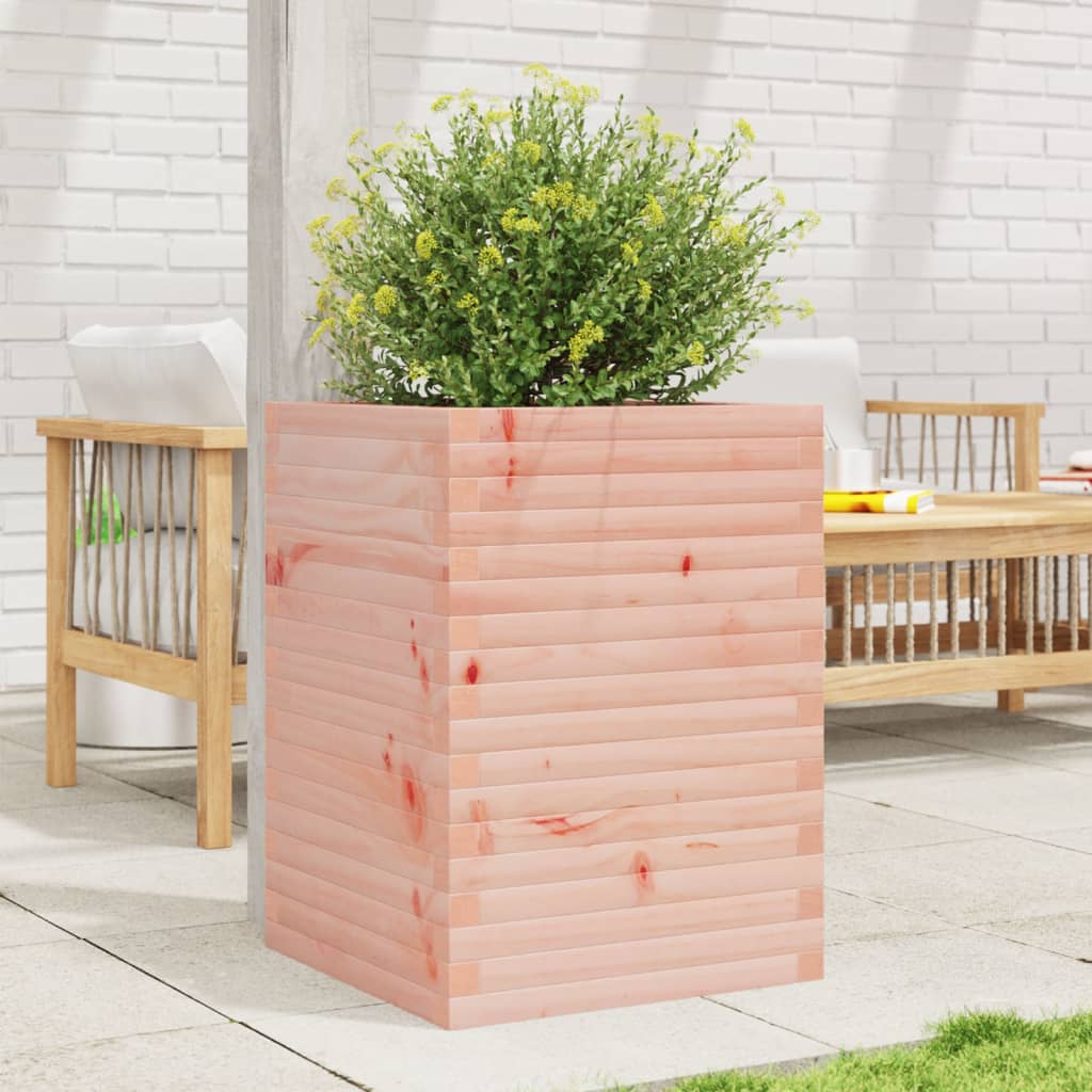 Garden Planter 50x50x68.5 cm Solid Wood Douglas
