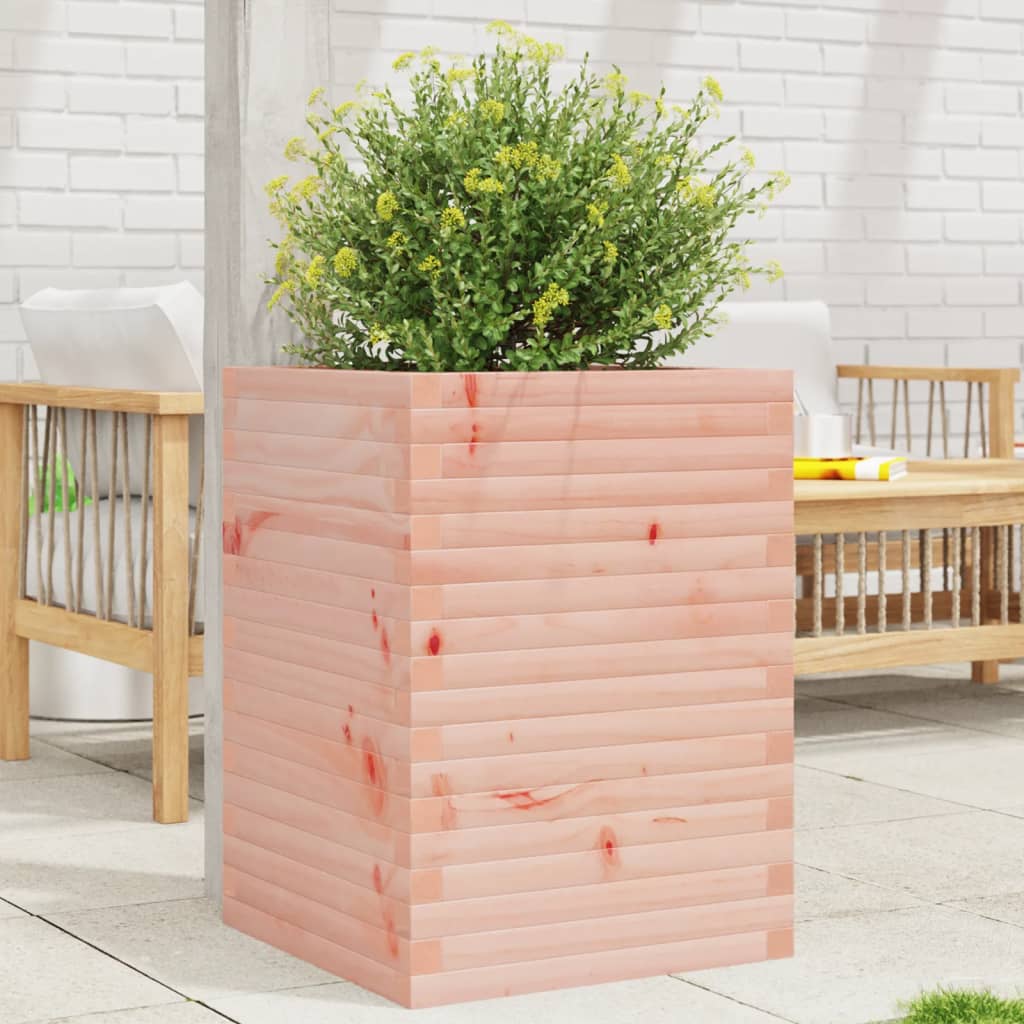 Garden Planter 50x50x68.5 cm Solid Wood Douglas