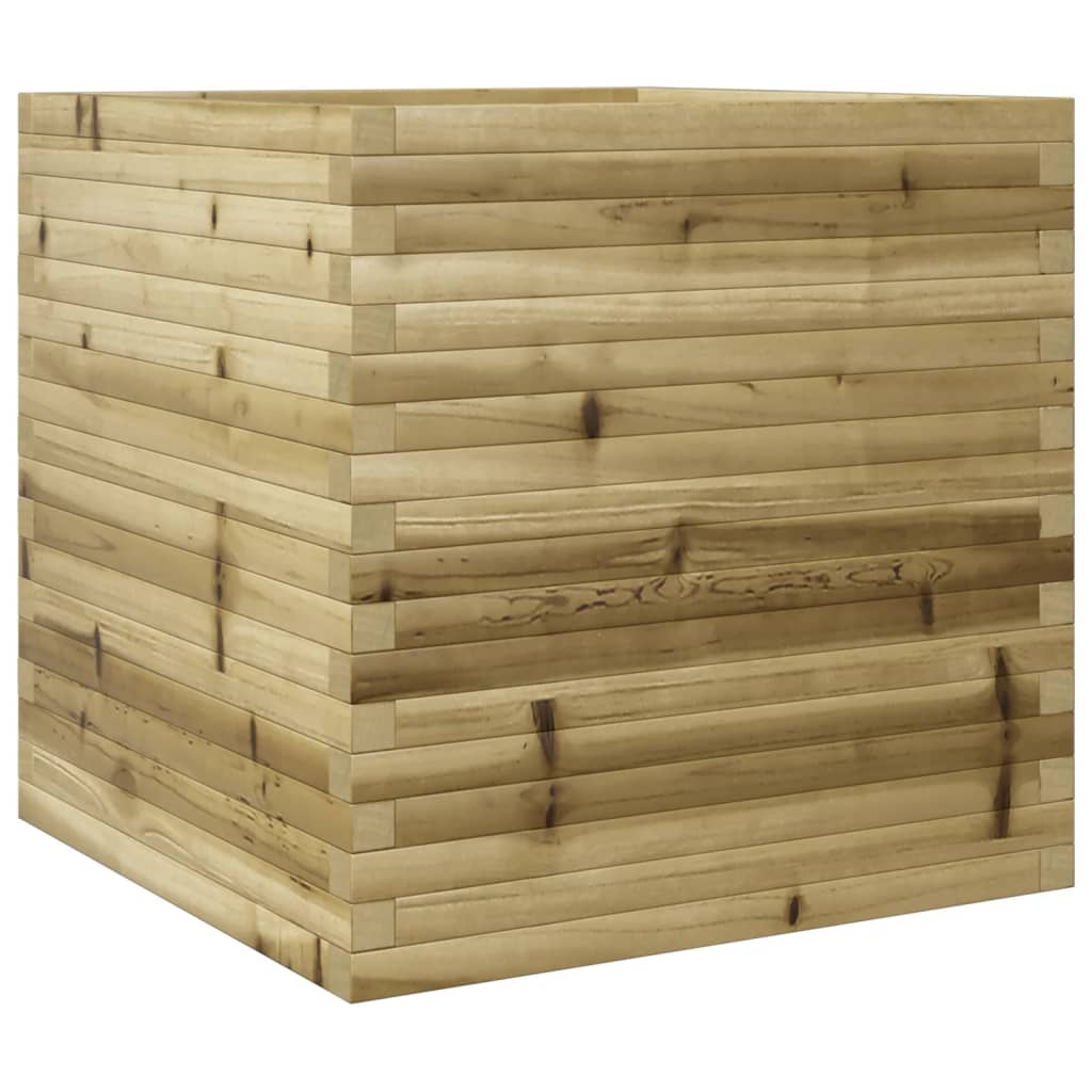 Garden Planter 70x70x68.5 cm Impregnated Wood Pine
