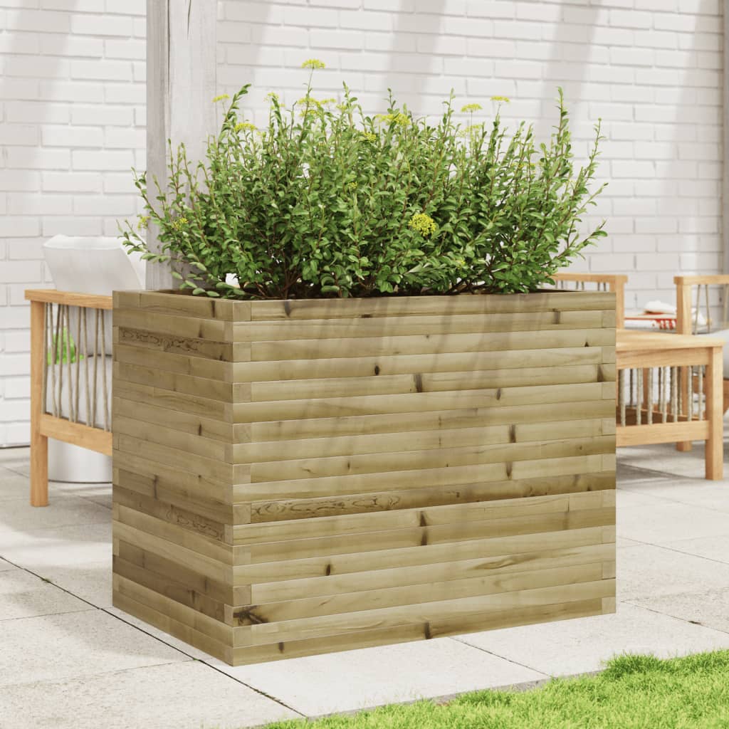 Garden Planter 90x60x68.5 cm Impregnated Wood Pine