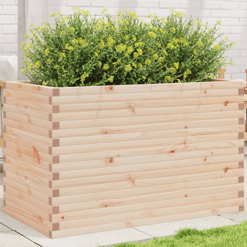 Garden Planter 110x60x68.5 cm Solid Wood Pine