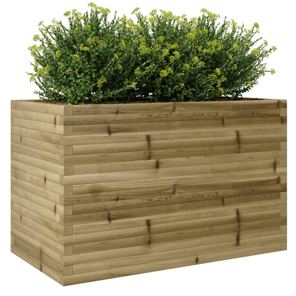 Garden Planter 110x60x68.5 cm Impregnated Wood Pine