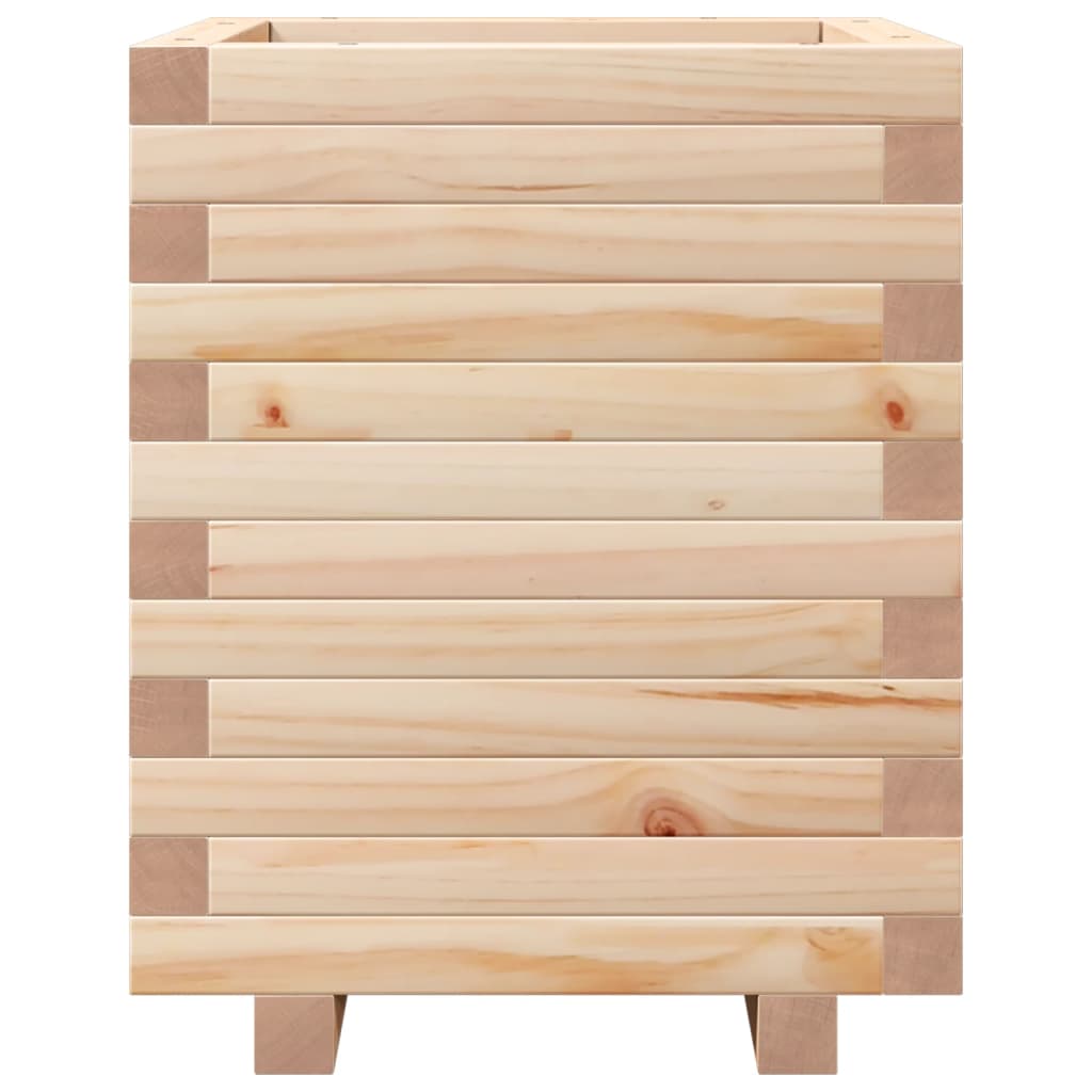Garden Planter 40x40x49.5 cm Solid Wood Pine