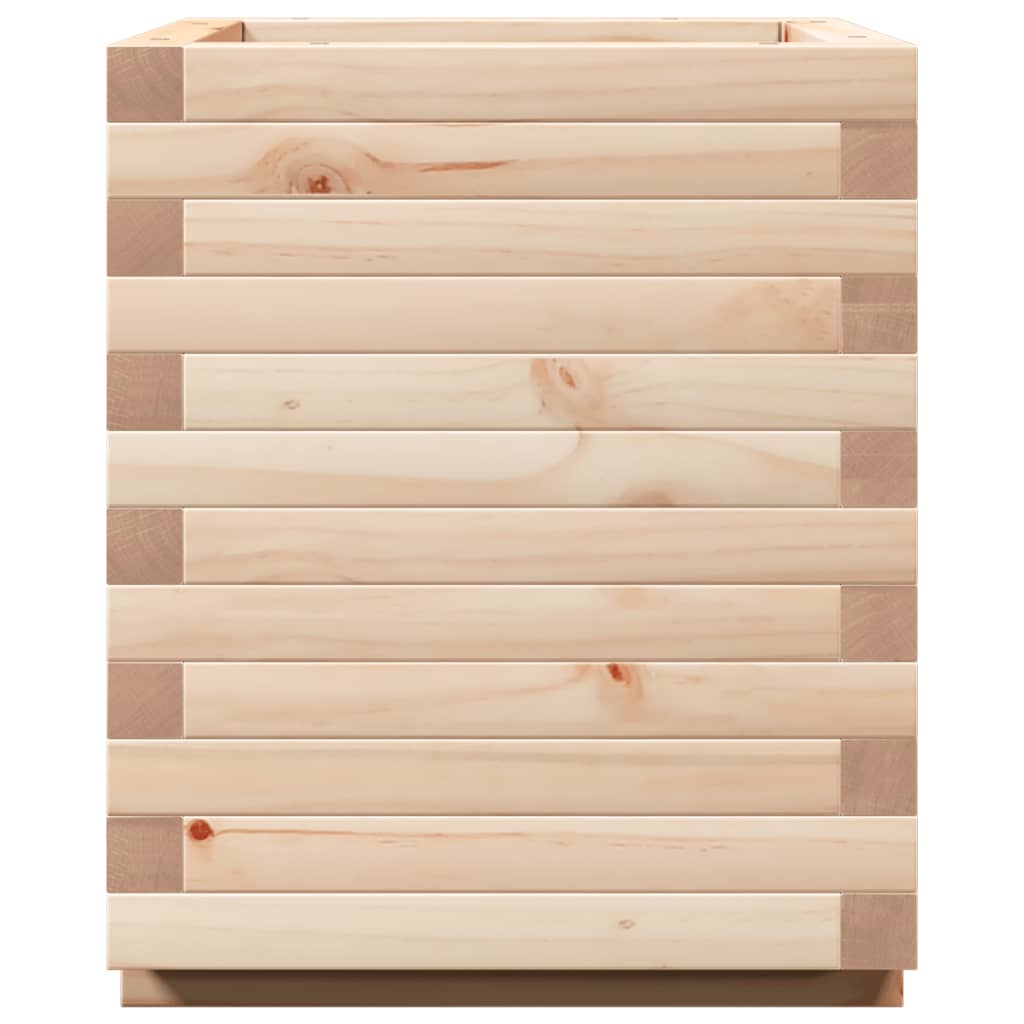 Garden Planter 40x40x49.5 cm Solid Wood Pine