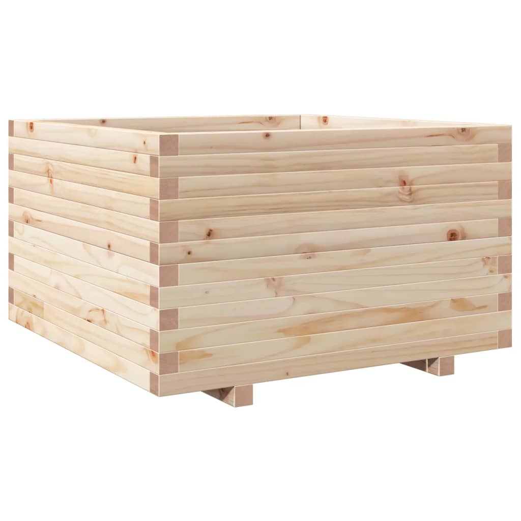 Garden Planter 80x80x49.5 cm Solid Wood Pine