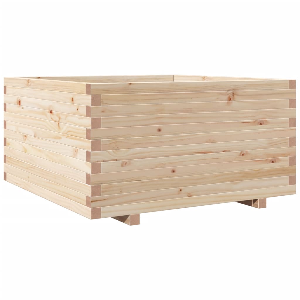Garden Planter 90x90x49.5 cm Solid Wood Pine