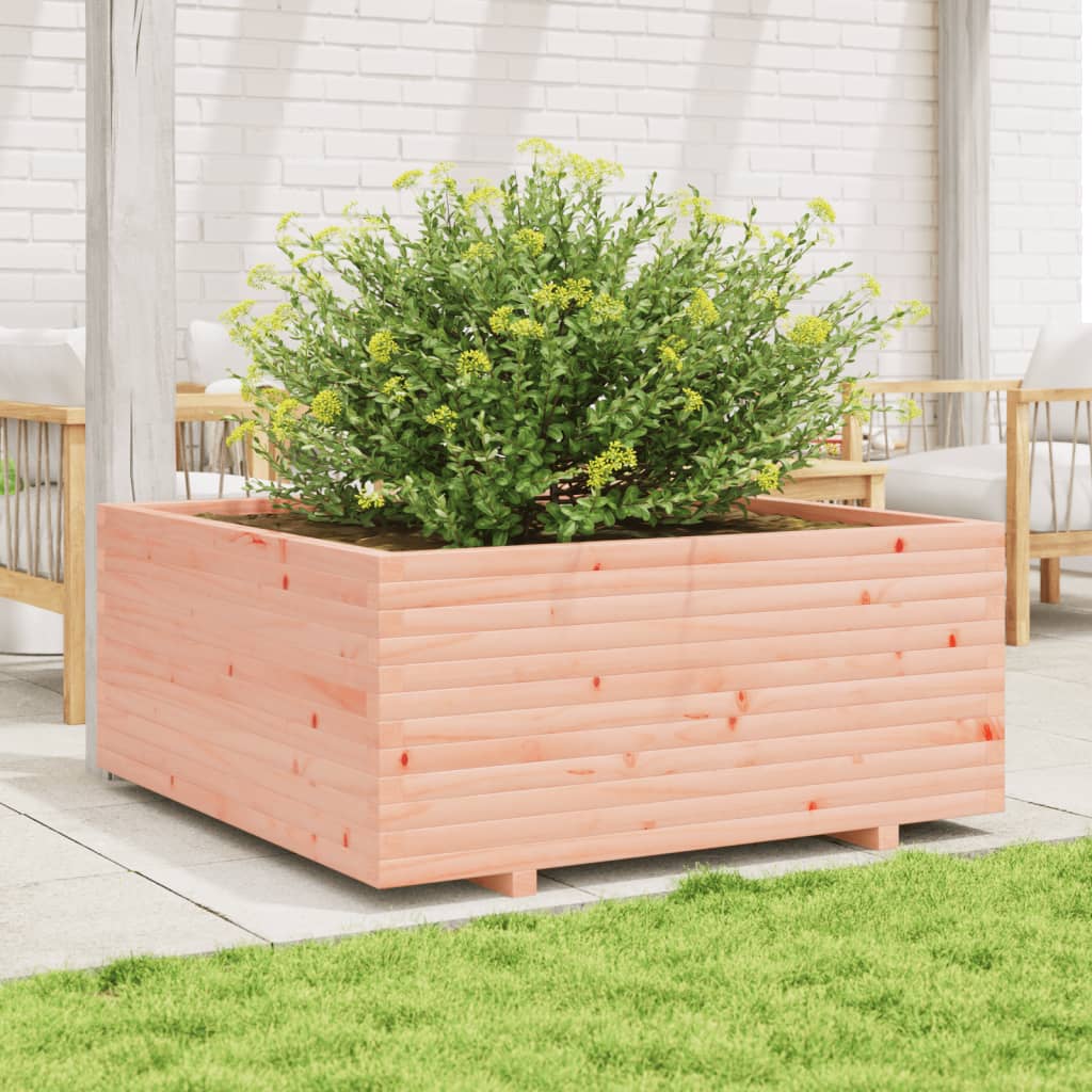 Garden Planter 110x110x49.5 cm Solid Wood Douglas