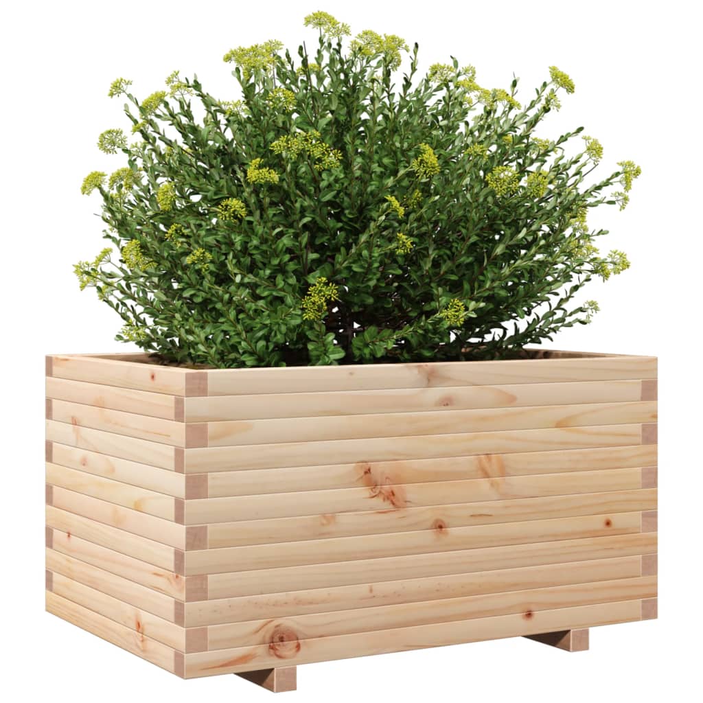 Garden Planter 90x60x49.5 cm Solid Wood Pine