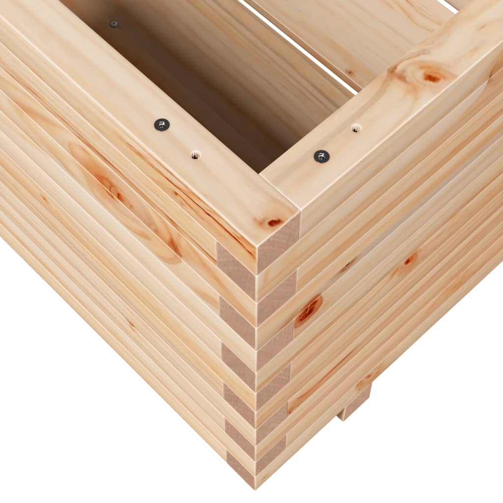 Garden Planter 90x60x49.5 cm Solid Wood Pine