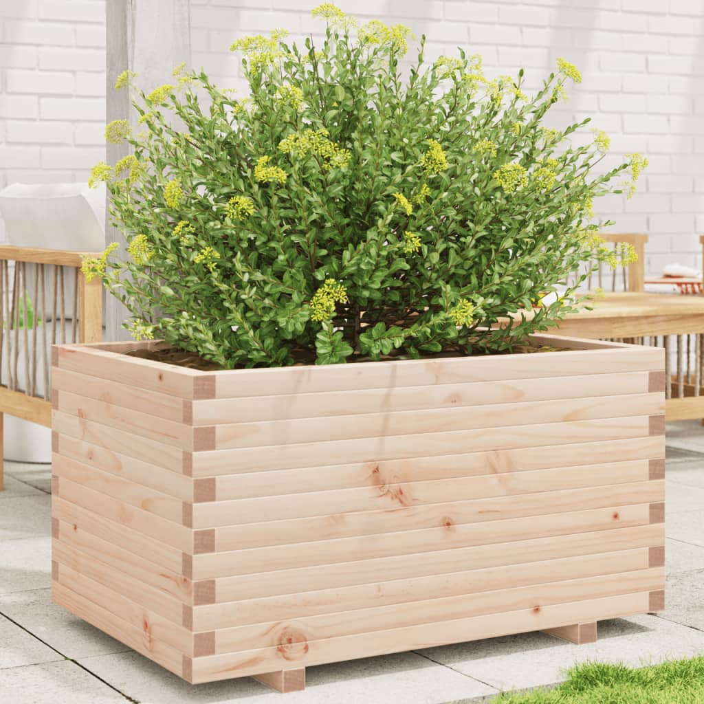Garden Planter 90x60x49.5 cm Solid Wood Pine