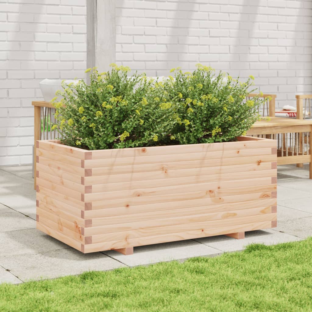 Garden Planter 110x60x49.5 cm Solid Wood Pine