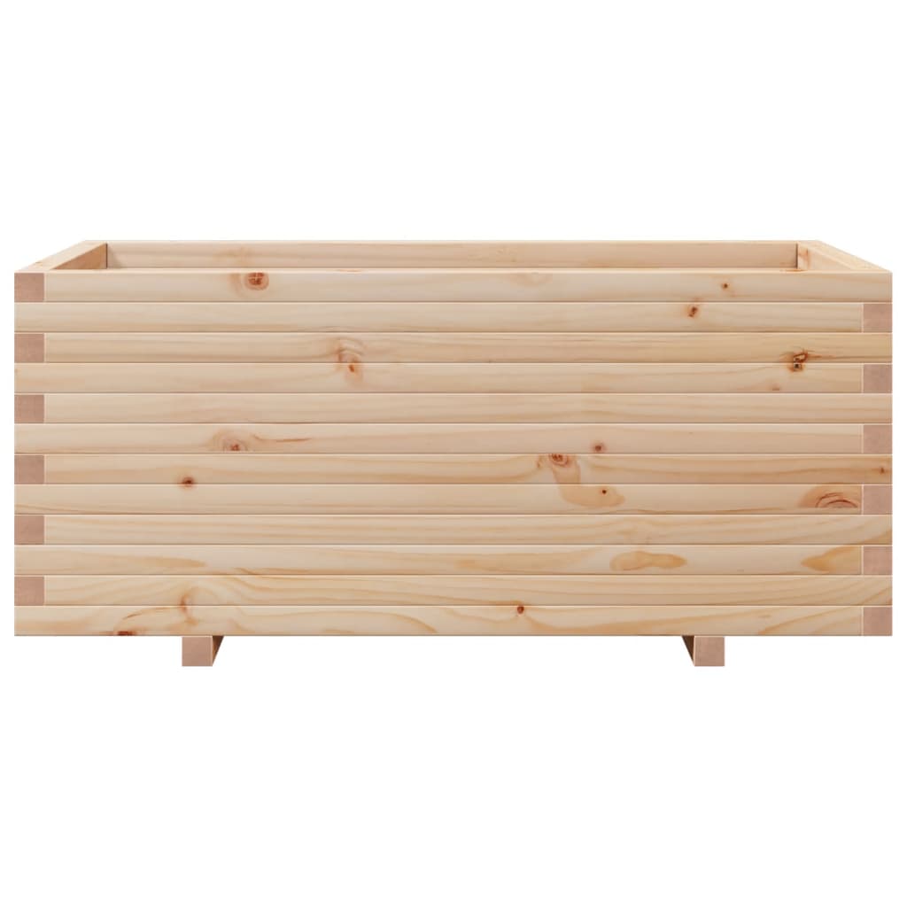 Garden Planter 110x60x49.5 cm Solid Wood Pine