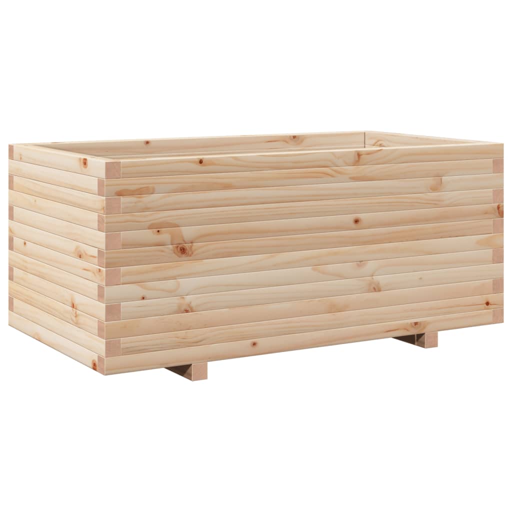Garden Planter 110x60x49.5 cm Solid Wood Pine