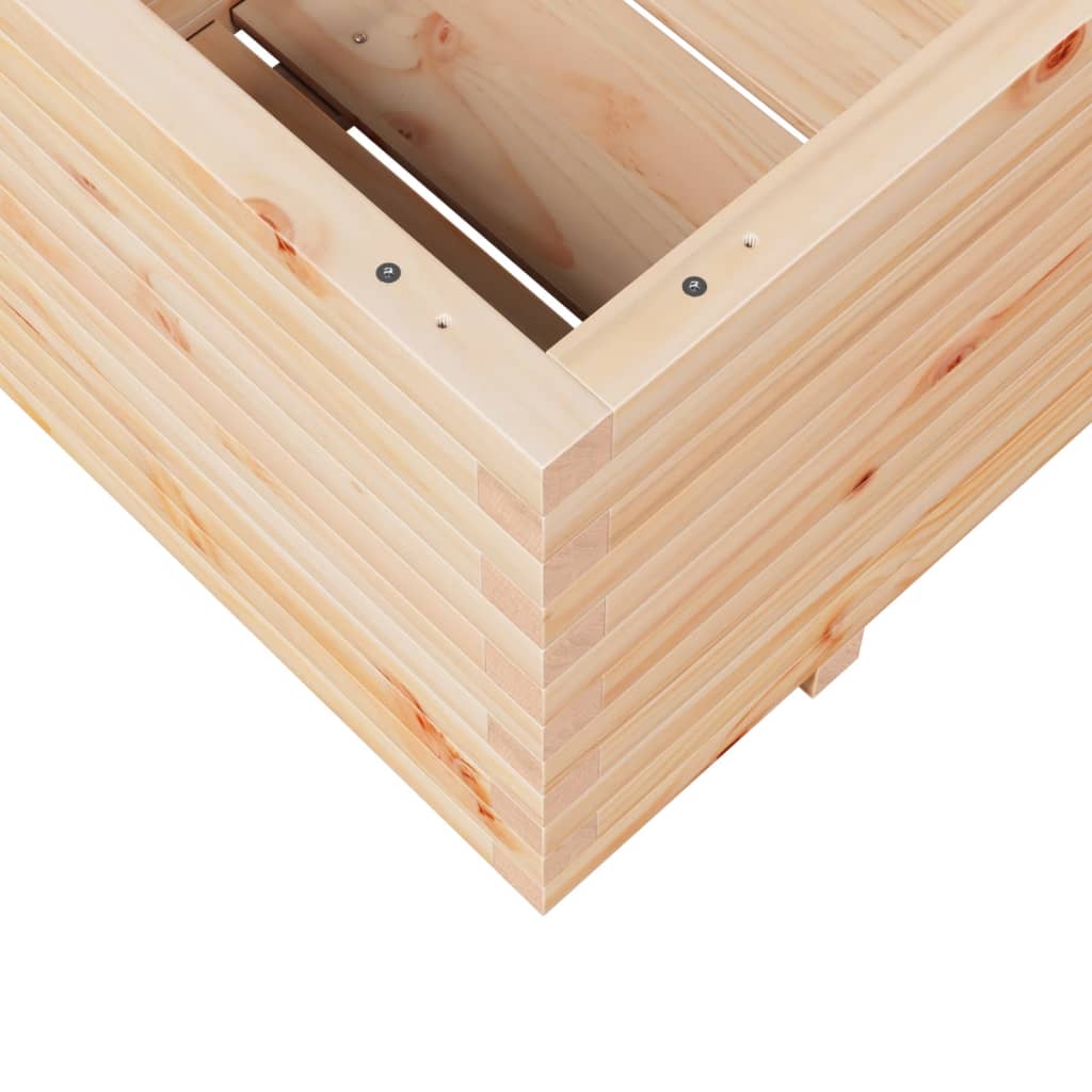 Garden Planter 110x60x49.5 cm Solid Wood Pine