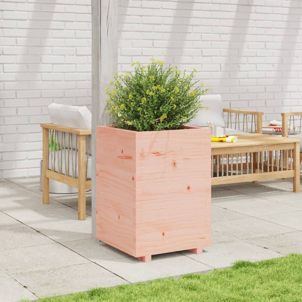 Garden Planter 50x50x72.5 cm Solid Wood Douglas