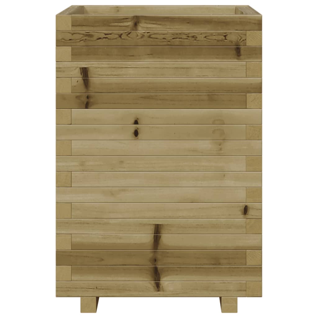 Garden Planter 50x50x72.5 cm Impregnated Wood Pine