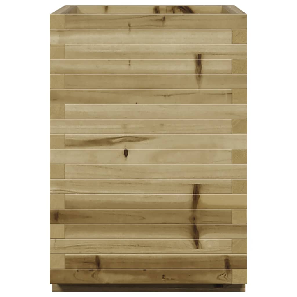 Garden Planter 50x50x72.5 cm Impregnated Wood Pine