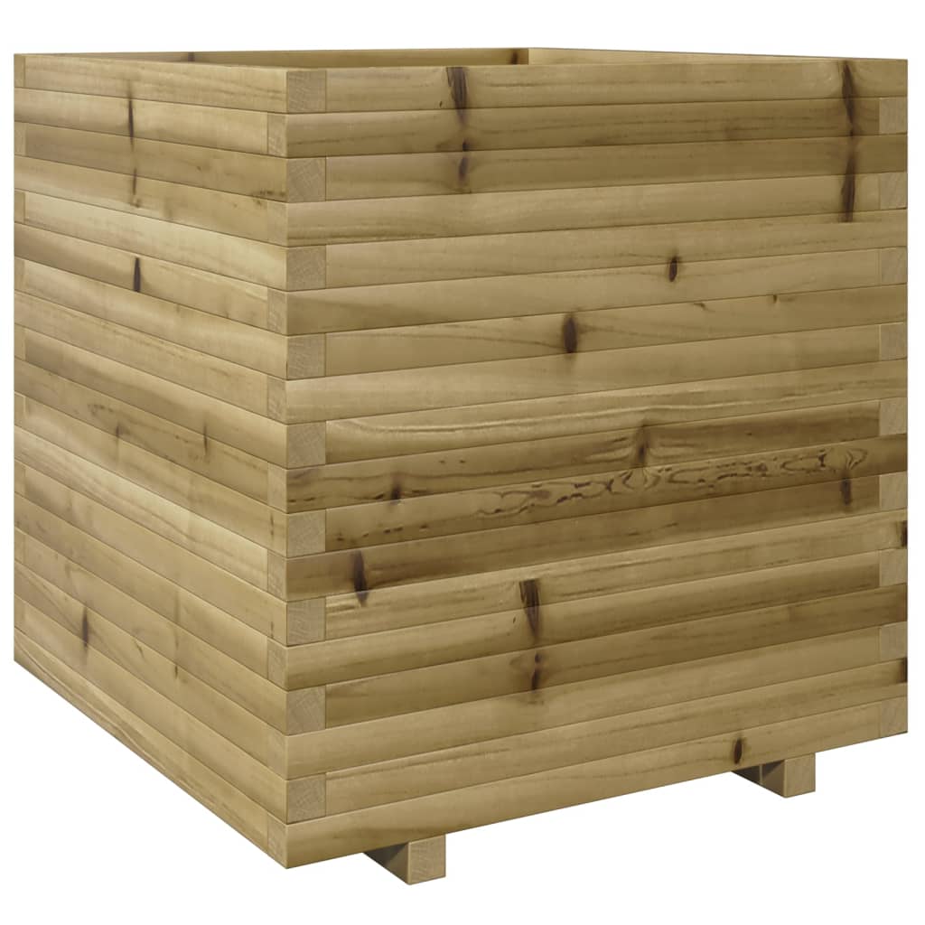 Garden Planter 70x70x72.5 cm Impregnated Wood Pine