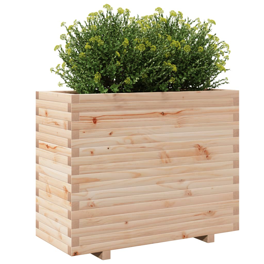 Garden Planter 90x40x72.5 cm Solid Wood Pine