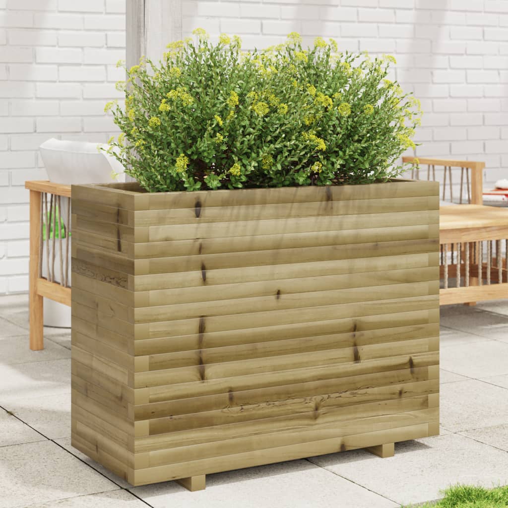 Garden Planter 90x40x72.5 cm Impregnated Wood Pine