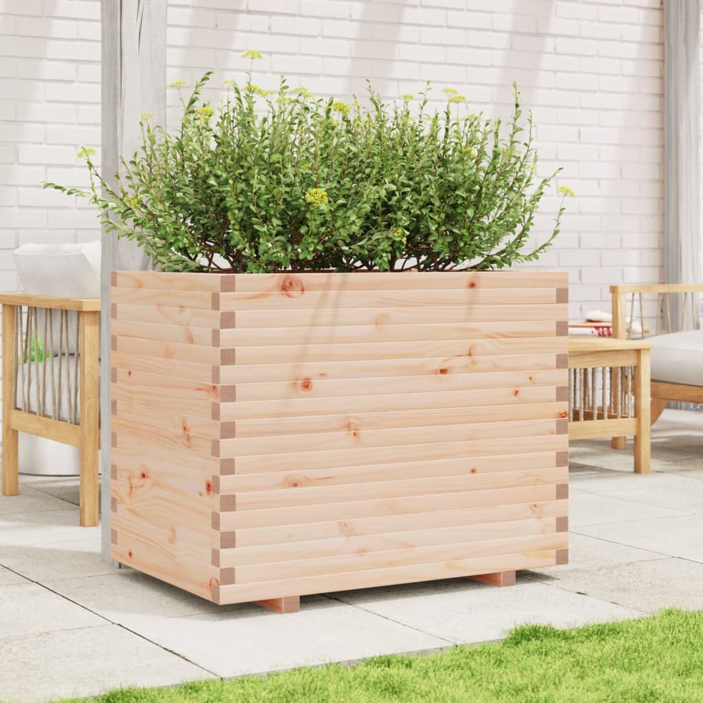 Garden Planter 90x60x72.5 cm Solid Wood Pine