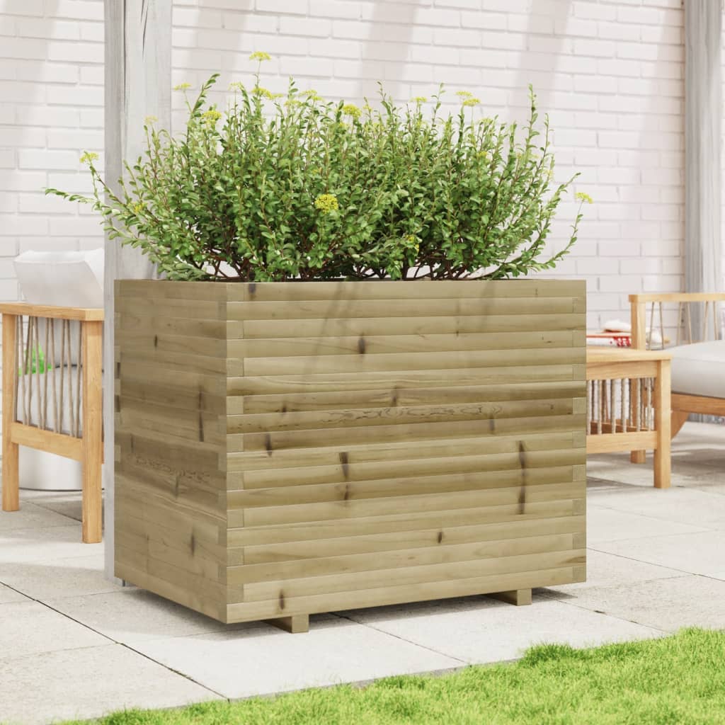 Garden Planter 90x60x72.5 cm Impregnated Wood Pine