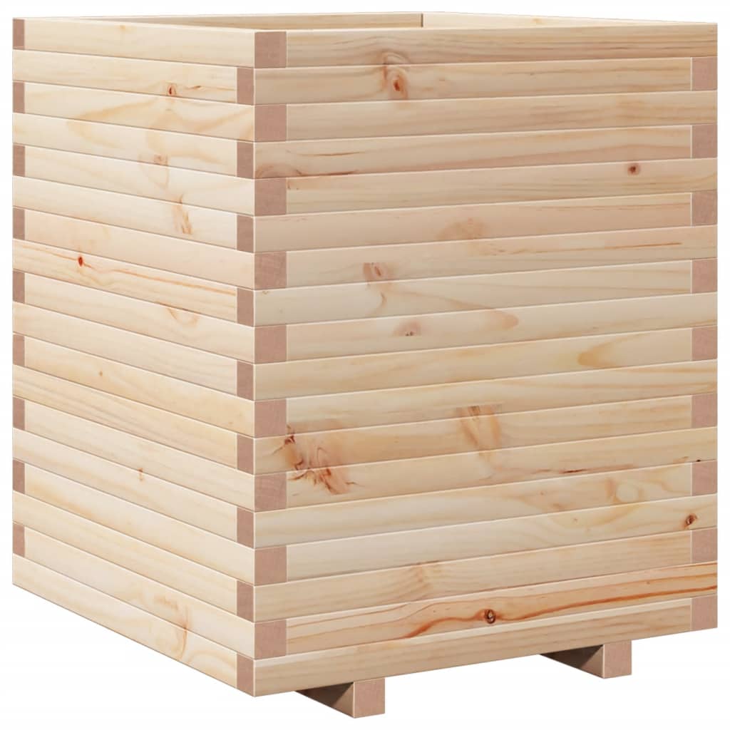 Garden Planter 60x60x72 cm Solid Wood Pine