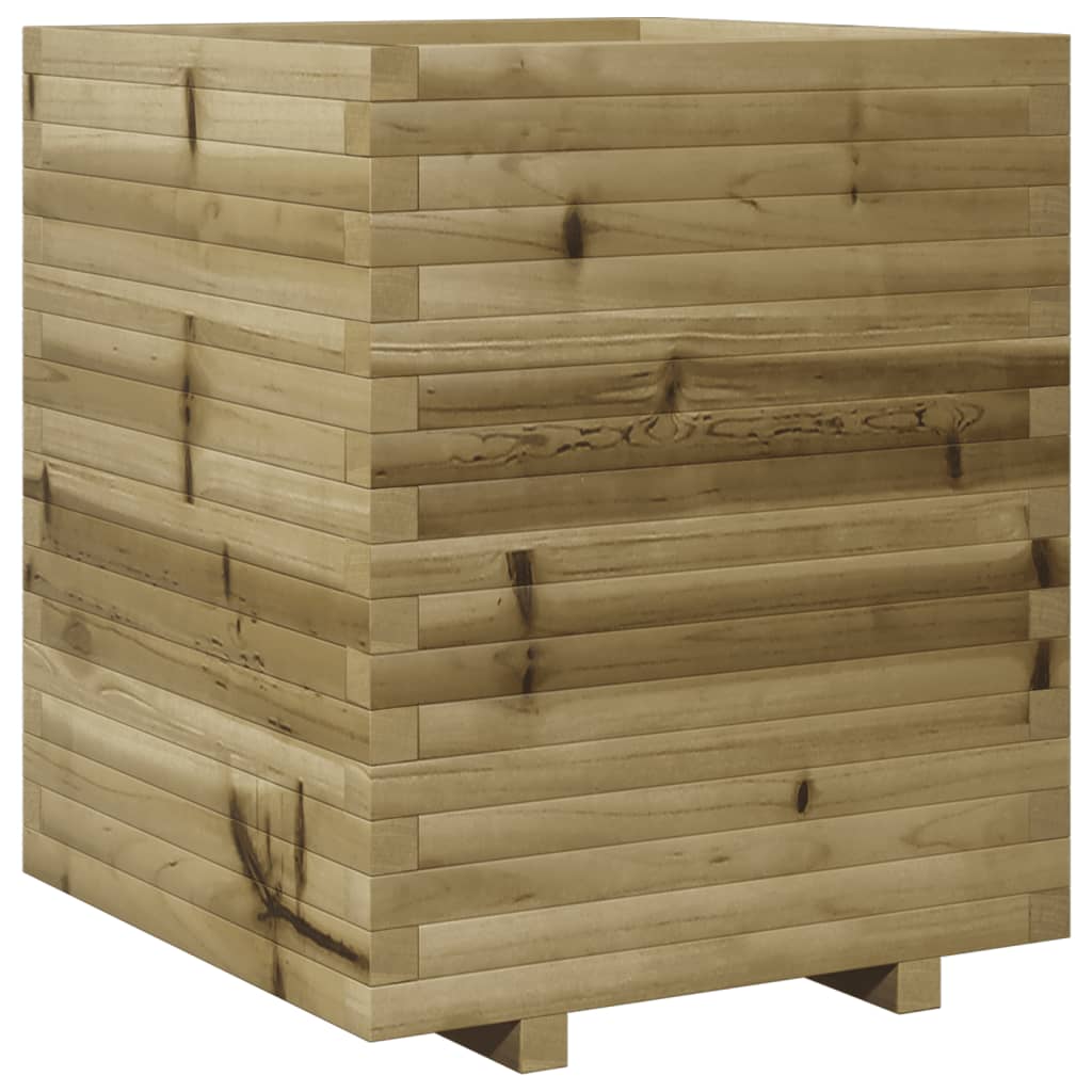Garden Planter 60x60x72 cm Impregnated Wood Pine